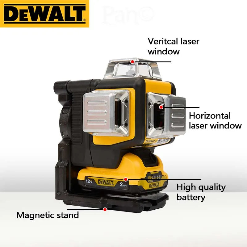 DEWALT DW089LG 360° grøn laser (12V