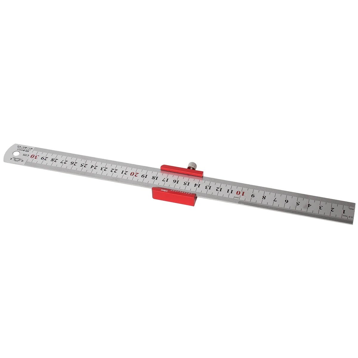 45/90° vinkelanslag med stållineal