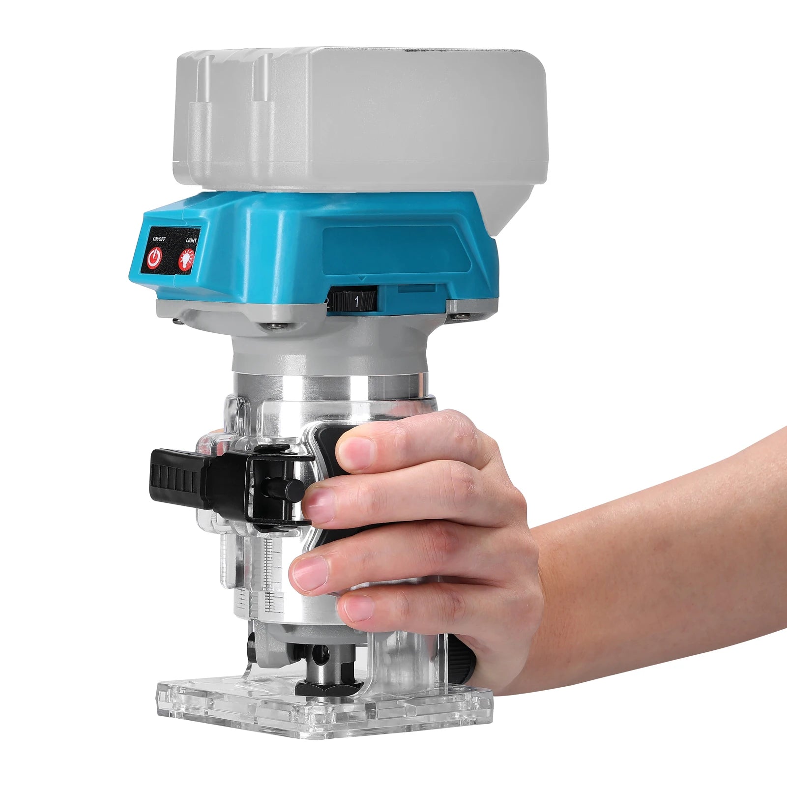 Børsteløs kantfræser til træ (Makita 18V)