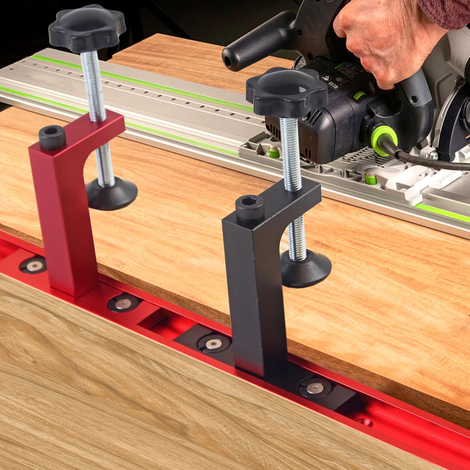 T-Track fastspændingsklemme (30/45 type)