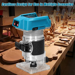 Børsteløs kantfræser til træ (Makita 18V)